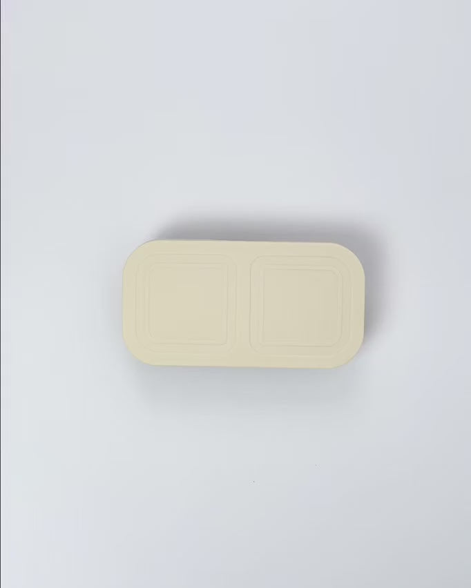 MontiiCo Multiway Duo Snack Box - Cream
