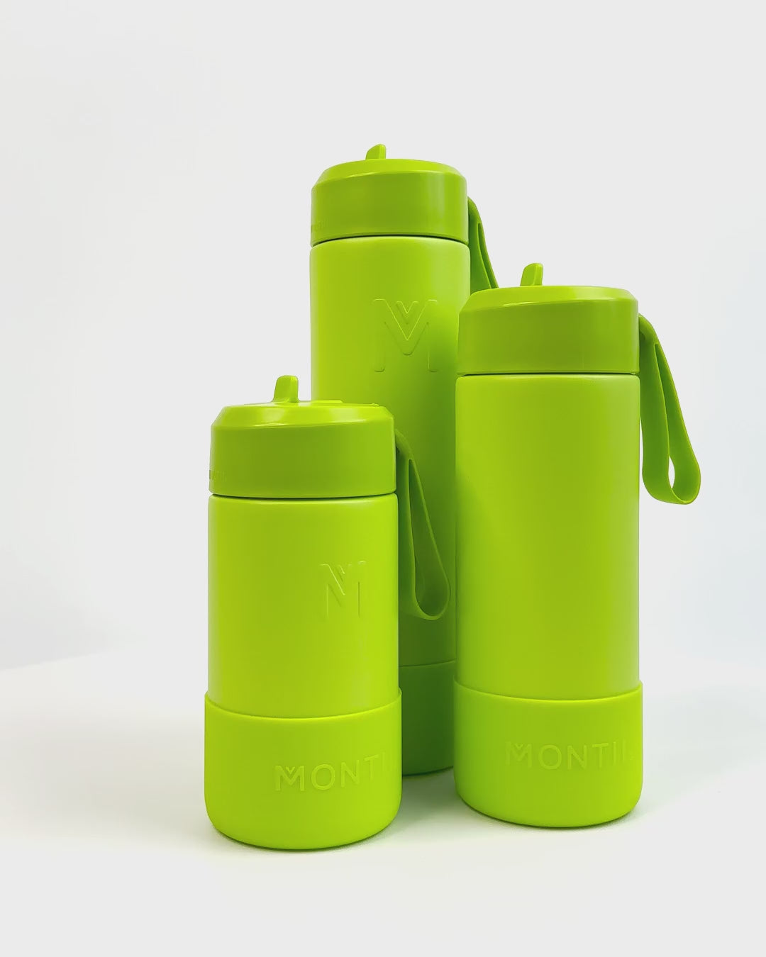 MontiiCo 700ml Fusion Drink Bottle Sipper - Matcha
