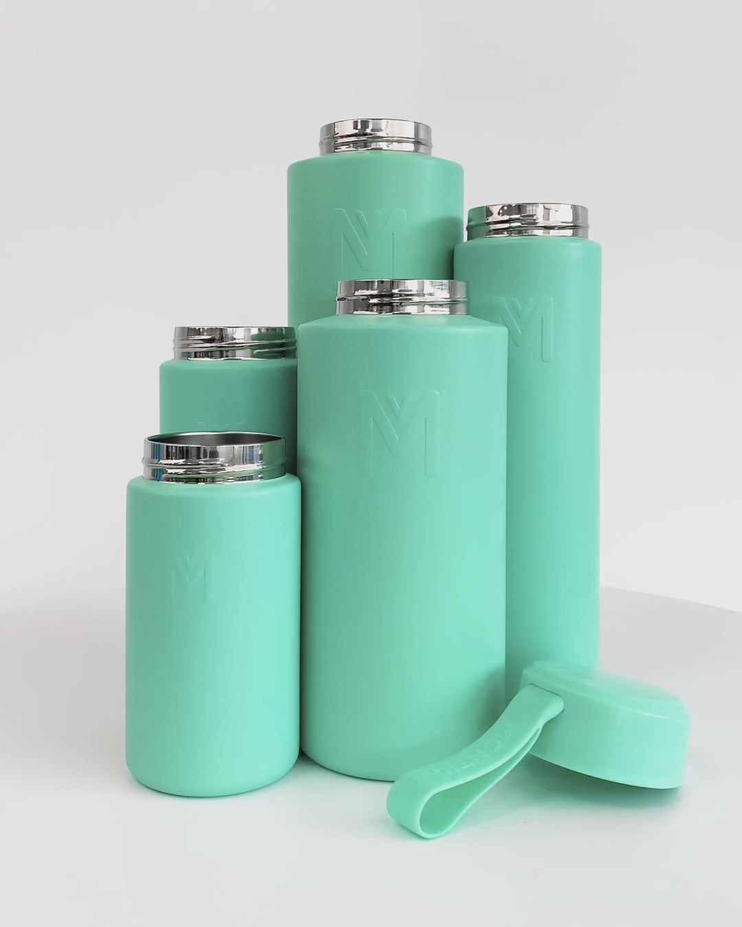 MontiiCo 475ml Drink Bottle Flask - Lagoon