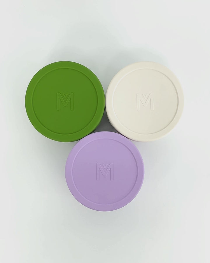 MontiiCo Silicone Scallop Bowl - Pickle