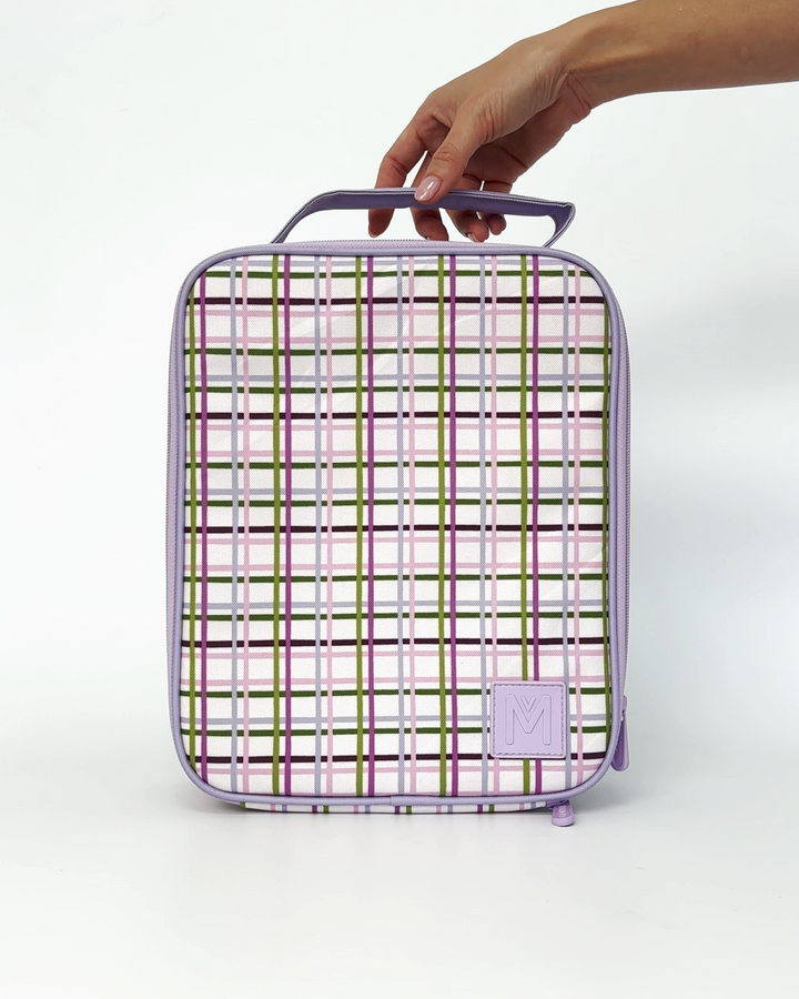 MontiiCo Large Insulated Lunch Bag - Berry Patch