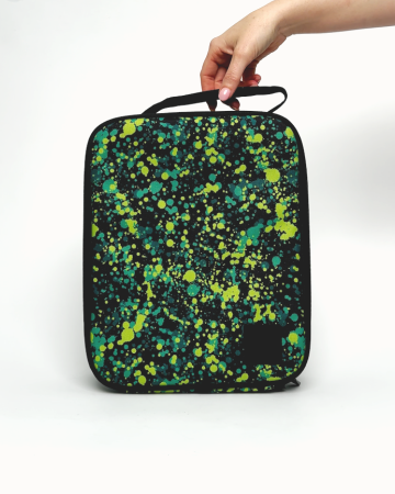 MontiiCo Large Insulated Lunch Bag - Splat