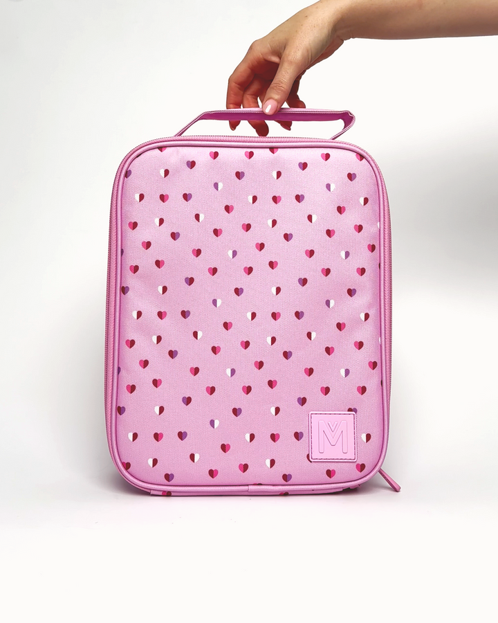 MontiiCo Large Insulated Lunch Bag - Sweetheart