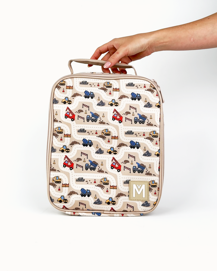 MontiiCo Large Insulated Lunch Bag - Construction