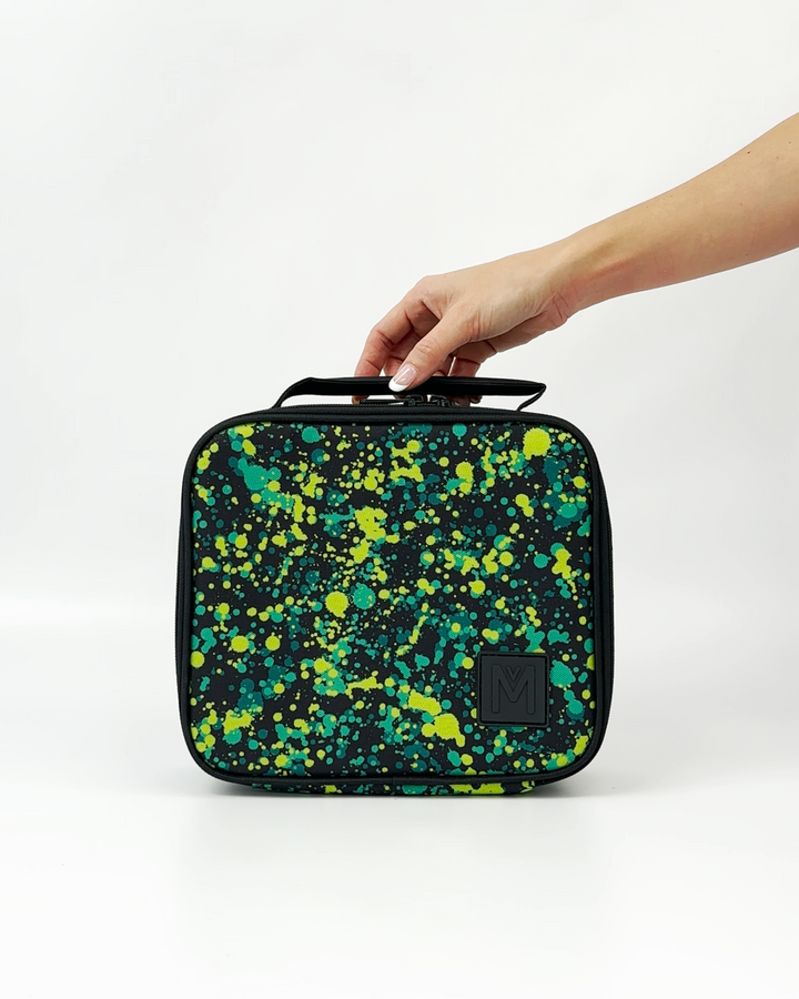 MontiiCo Medium Insulated Lunch Bag - Splat
