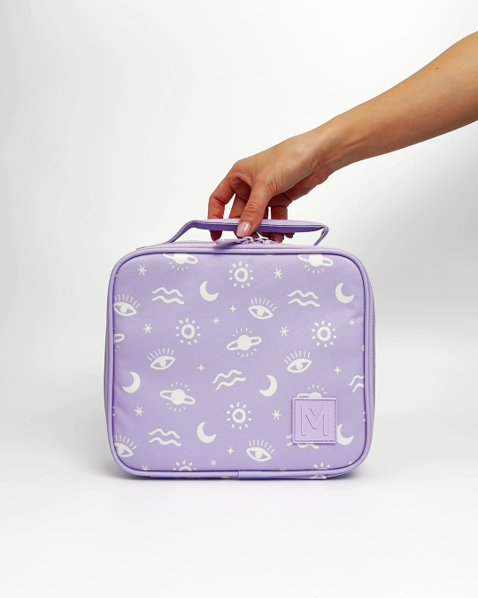 MontiiCo Swaggies Collab Medium Insulated Lunch Bag - Cosmic Bloom