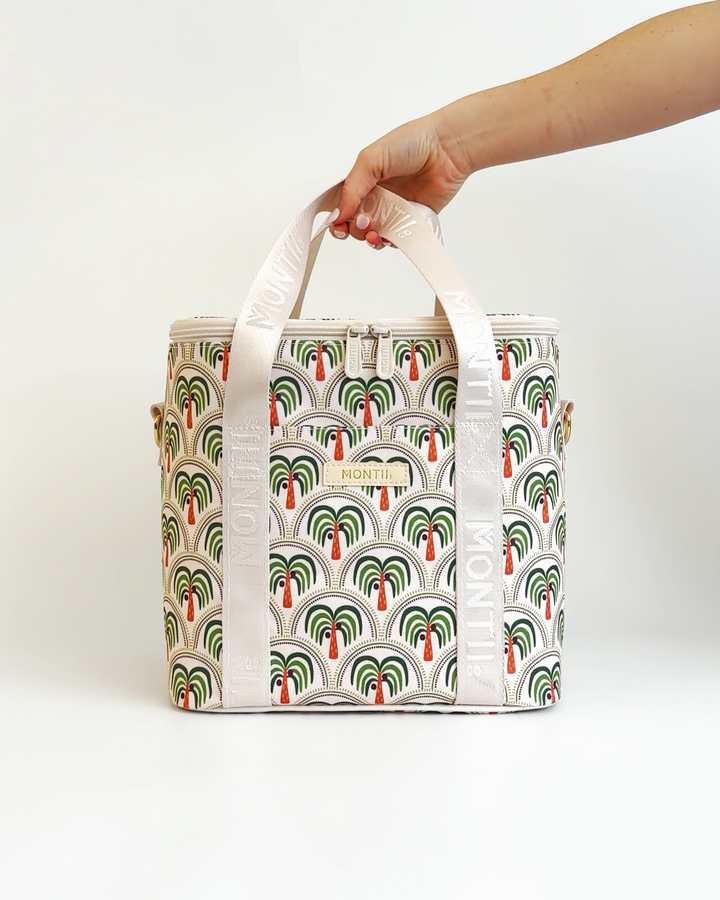 MontiiCo Insulated Midi Cooler Bag - Coconut Palms