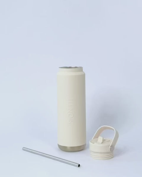 MontiiCo Sip & Go Set - Cream