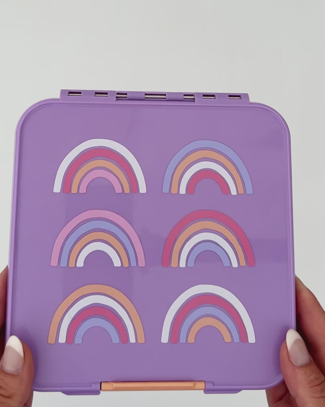 MontiiCo Bento Five Lunch Box - Rainbow Roller