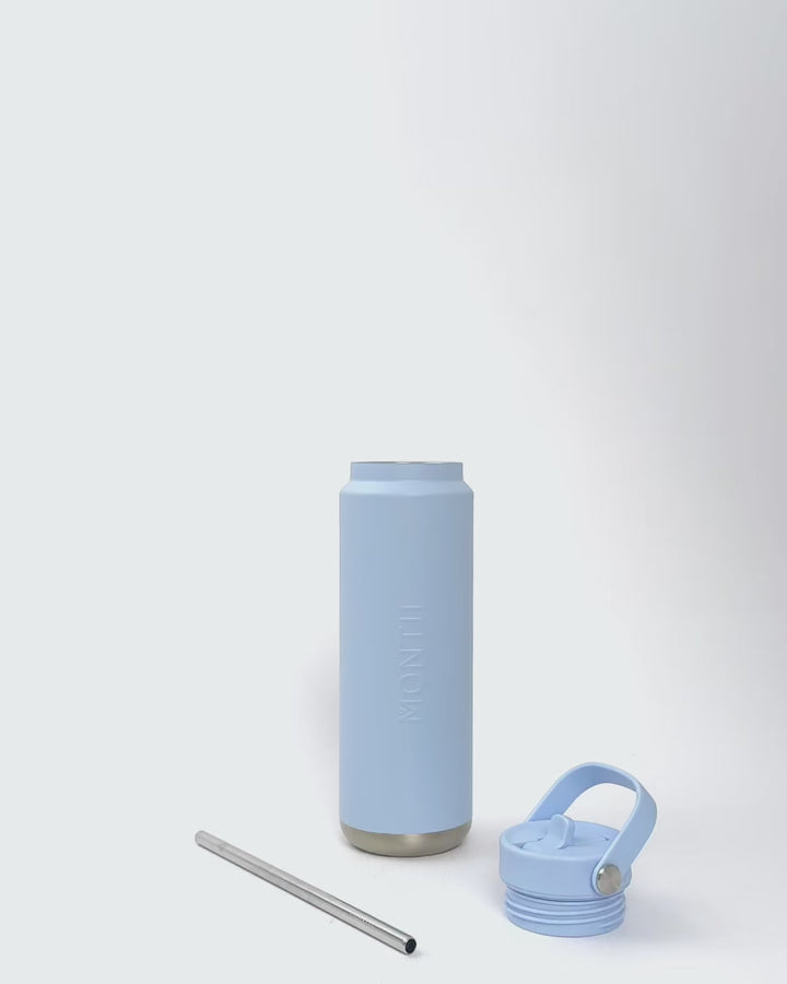 MontiiCo 700ml Quench Sipper Drink Bottle - Cornflower