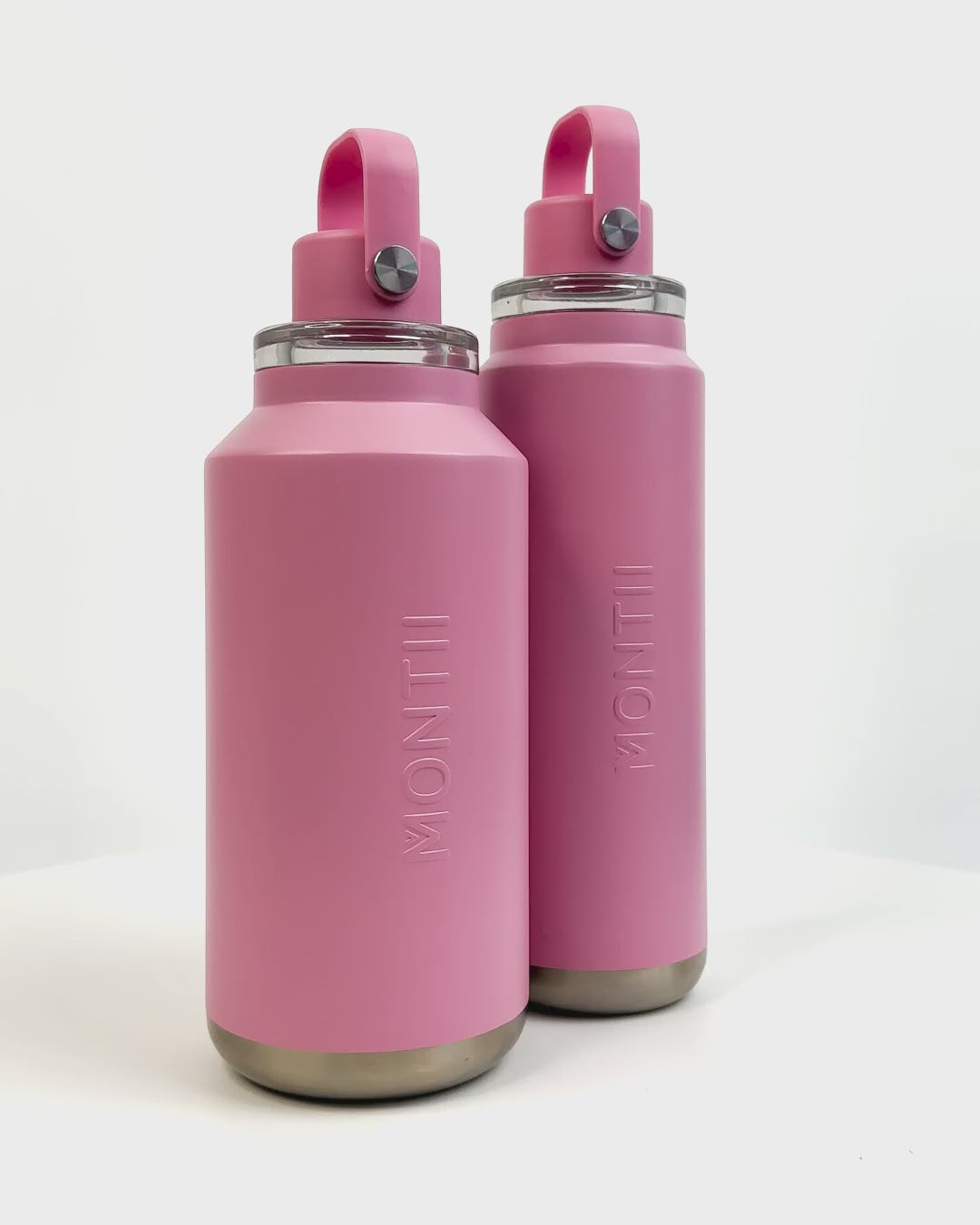 MontiiCo 1L Quench Drink Bottle - Bubblegum