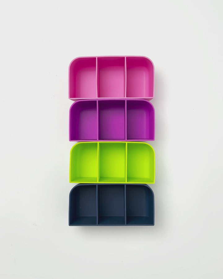 MontiiCo Bite Tray - Fuchsia