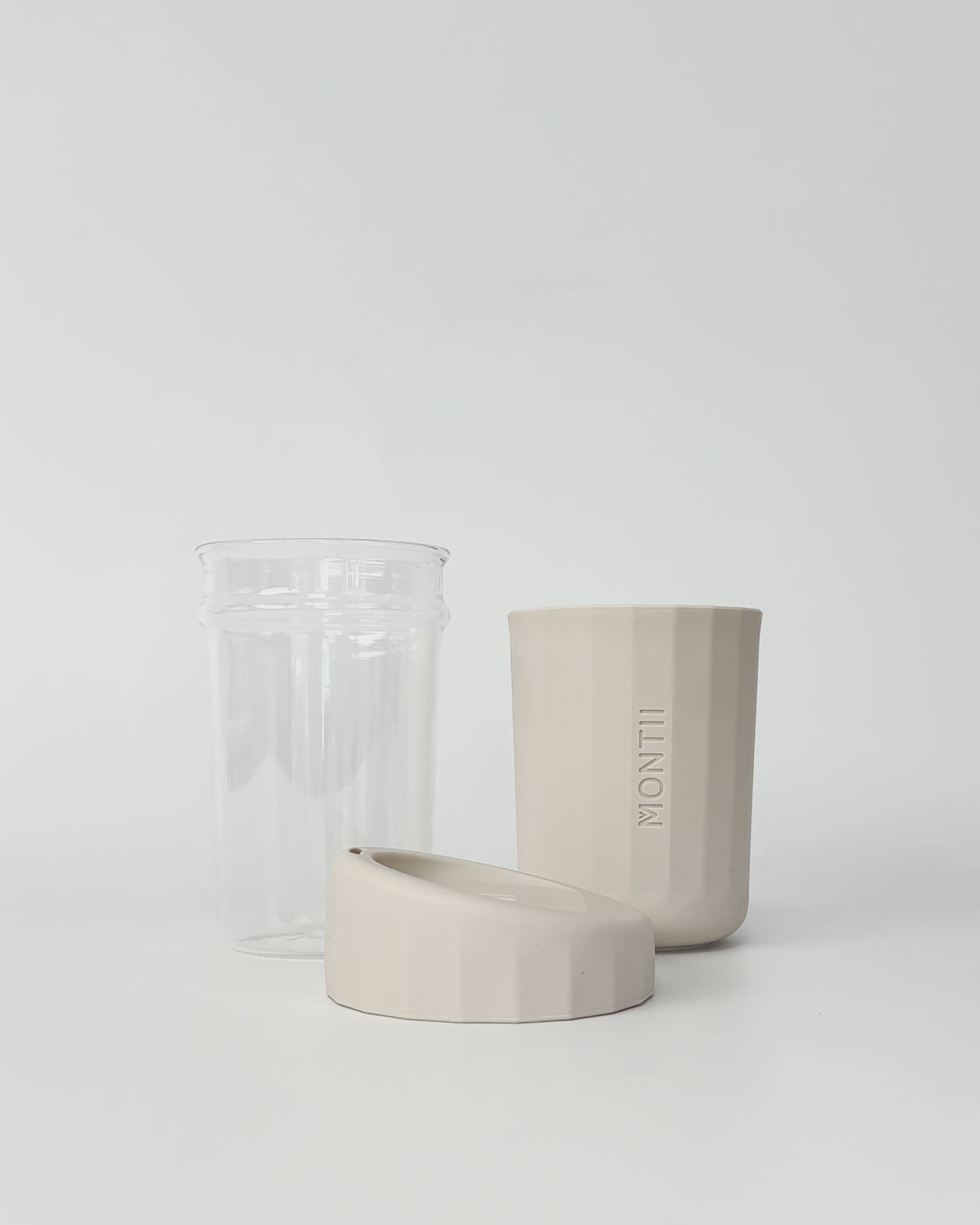 MontiiCo 350ml Brew Coffee Cup - Cream