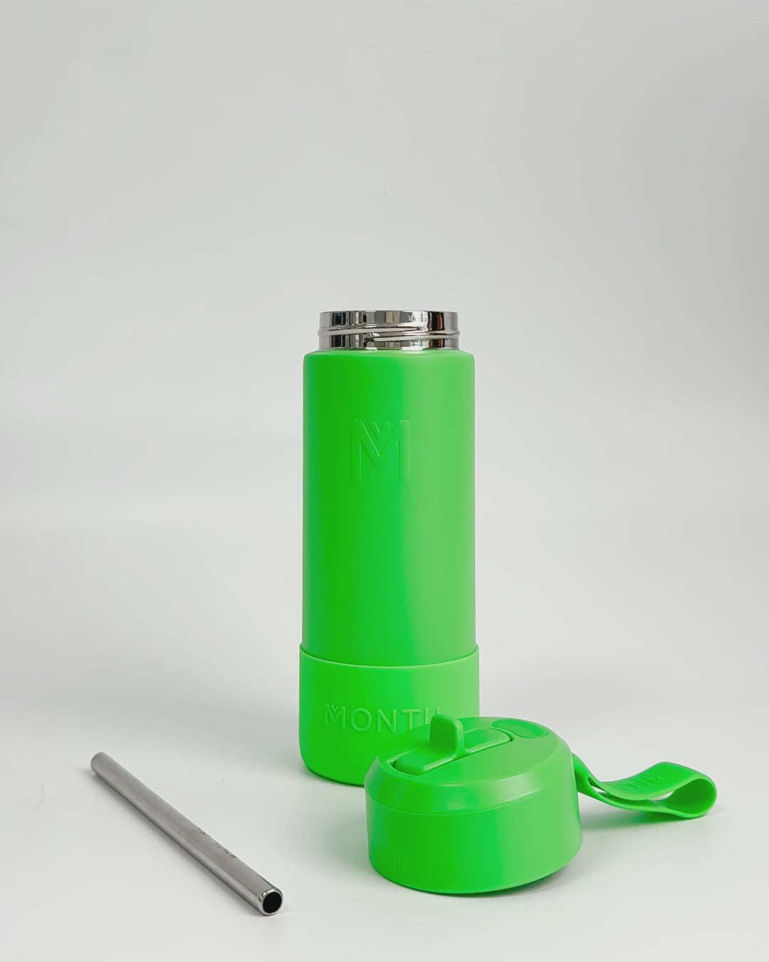 MontiiCo 475ml Fusion Drink Bottle Sipper - Apple