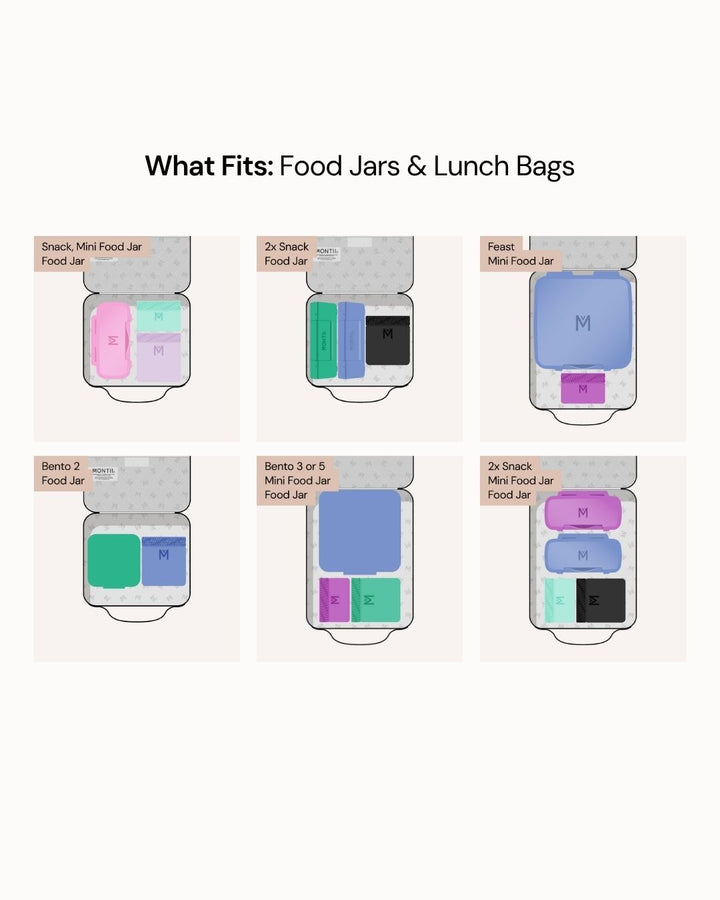 MontiiCo Insulated Food Jar - Splash