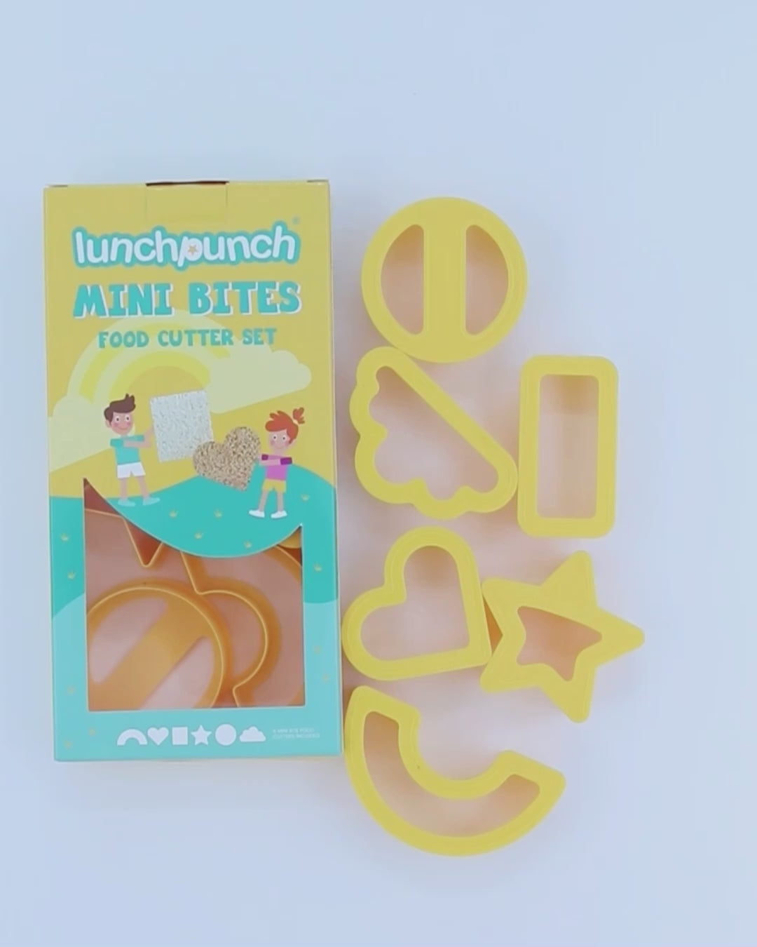 Lunch Punch Sandwich Cutters - Mini Bites