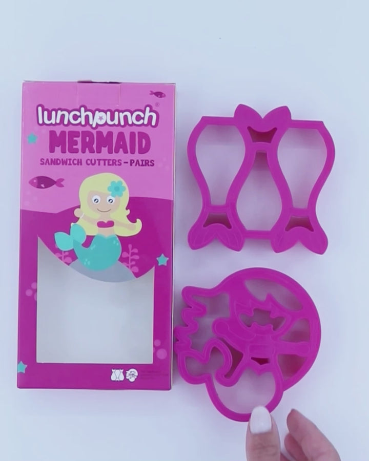 Lunch Punch Sandwich Cutters - Mermaid