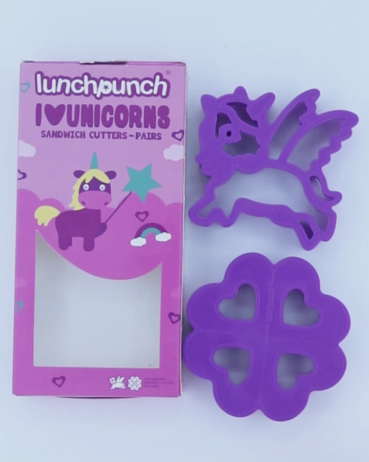 Lunch Punch Sandwich Cutters - Unicorn