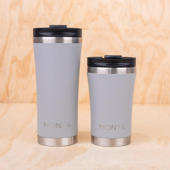 MontiiCo Regular Coffee Cup - Chrome