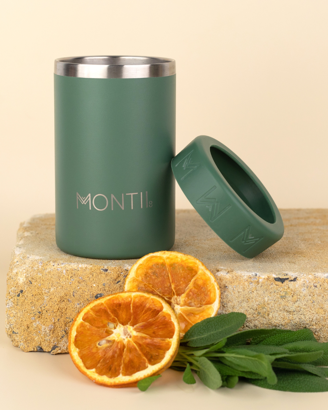MontiiCo Insulated Can & Bottle Cooler - Sage