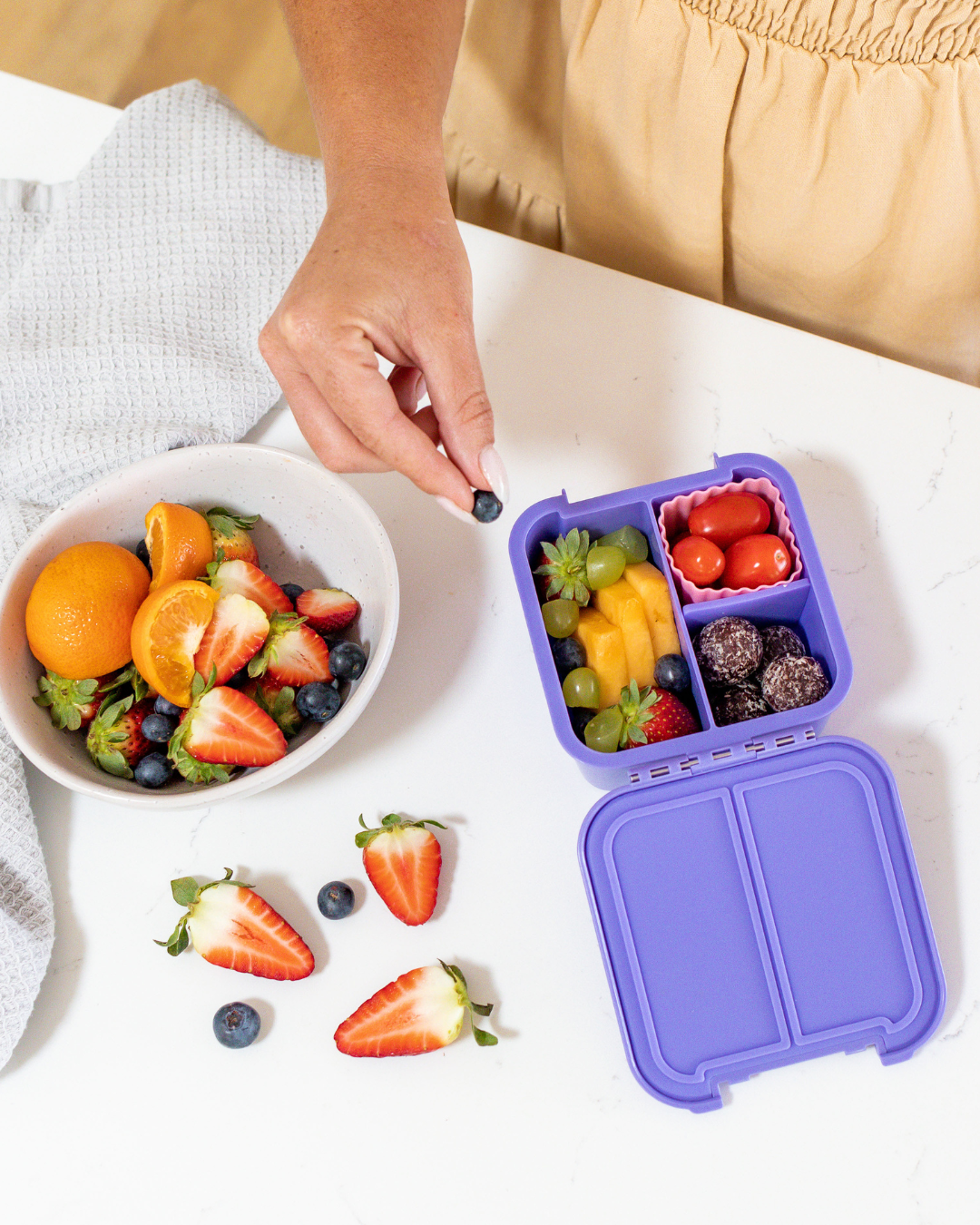 Bento Two Snack Box - Grape