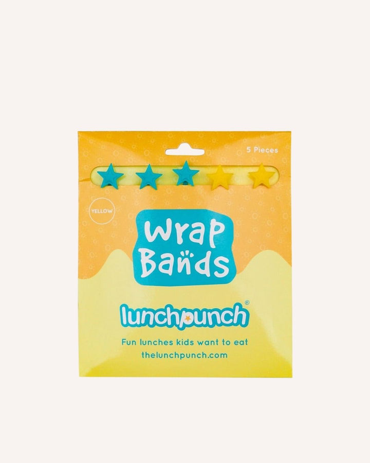 Silicone Wrap Bands - Yellow