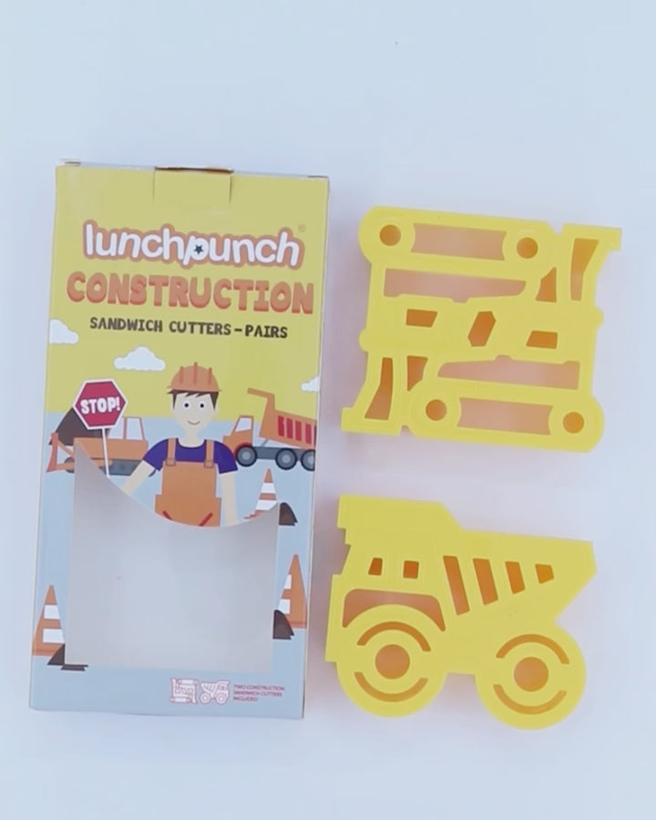 Lunch Punch Sandwich Cutters - Construction